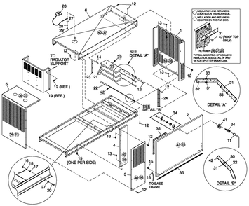 Enclosure C4 Pvt Lbl Diagram and Parts List for CT06030AVSN (2107V23778 - 4607V25344)(2007) Generac Generator
