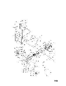 Main Unit Diagram and Parts List for 1658-0  Generac Generator
