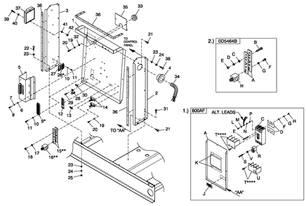 Cpl C3 H Control Diagram and Parts List for BT13068GNSN (4608V31106)(2008) Generac Generator