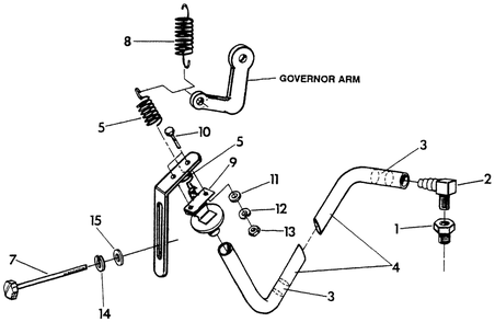 Vacuum Dash Pot Diagram and Parts List for 4345-0  Generac Generator
