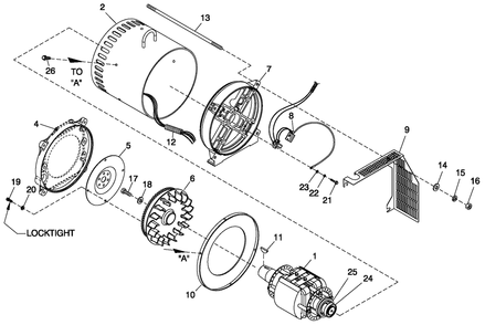 Cpl C2 And C4 Flex Hsb Diagram and Parts List for QT07039AVSN (4166739 - 4225329)(2005) Generac Generator
