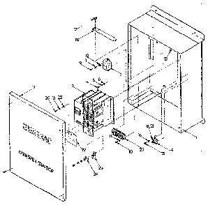 Part Location Diagram of 74930 Generac Enclsr