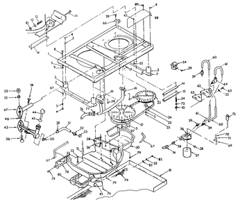 Base And Pulleys (Part 1) Diagram and Parts List for 9121-3  Generac Generator