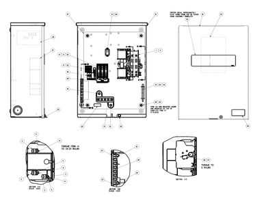 Part Location Diagram of 0K1799A Generac Part