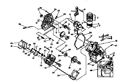 Part Location Diagram of 071977ASRV Generac Piston ring set d 85