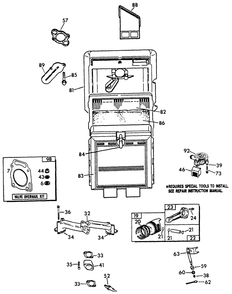 V-Twin Engine (Part 2) Diagram and Parts List for 0626-2  Generac Generator