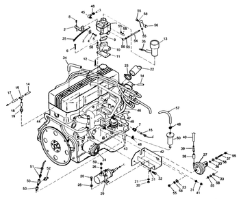 Part Location Diagram of 52048 Generac Nut, Adaptor