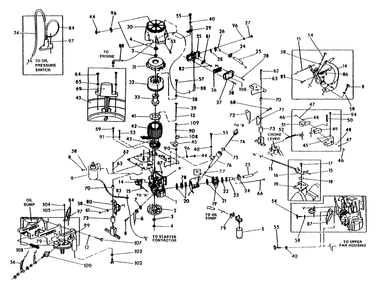 Generator Diagram and Parts List for 0802-2  Generac Generator