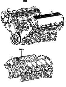Gas Engine Diagram and Parts List for ET07068ANAN (5713896 - 5713897)(2009) Generac Generator