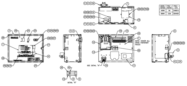 R-200c 3600 Rpm 2.4l Diagram and Parts List for ET04524JNSN (5708899)(2009) Generac Generator