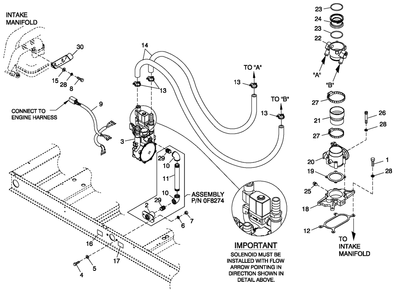 Fuel Nat.Gas And Lp Vapor 6.8l 4 Pole Diagram and Parts List for CT07068ANSN (1209V33918)(2009) Generac Generator