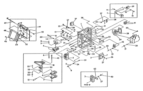 Control Panel Diagram and Parts List for 9566-2  Generac Generator