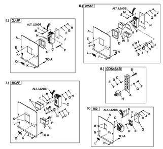Cpl C2 And C4 Flex Hsb Diagram and Parts List for 0052190 (4340373 - 4340512)(2006) Generac Generator