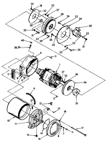 Part Location Diagram of 73452A Generac DRIVE HUB