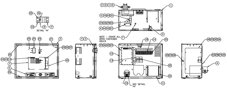 R-200 3600 Rpm 1.6l Diagram and Parts List for QT02516ANAN (4528329 - 4646738)(2006) Generac Generator