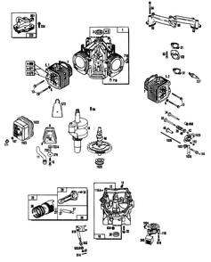 V-Twin Engine (Part 1) Diagram and Parts List for 9067-1  Generac Generator