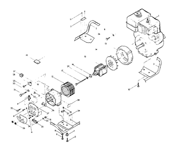 S4000 Generator - Drawing No. 73069 Diagram and Parts List for S4000 (8971-0)(8971-0) Generac Generator