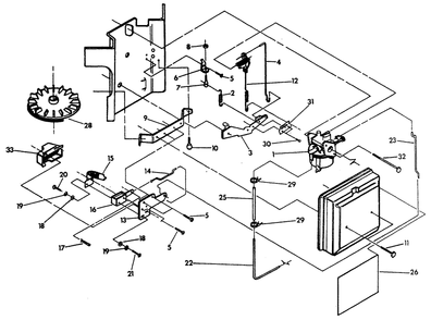 Carburetor Diagram and Parts List for 9677-2  Generac Generator