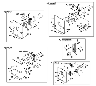 Cpl C2 And C4 Flex Hsb Diagram and Parts List for 0052610 (4370455 - 4409833)(2006) Generac Generator