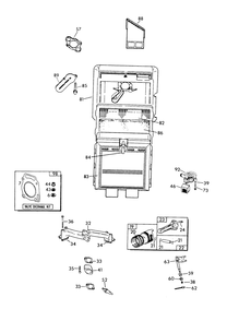 V-Twin Engine Parts (Part 1) Diagram and Parts List for 9428-2  Generac Generator