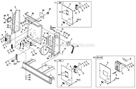 Cpl C3 H Control (3) Diagram and Parts List for QT07068GVSNA (6168590)(2010) Generac Generator