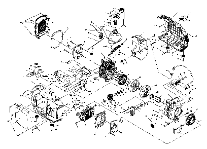 Part Location Diagram of 0H43470156 Generac Assembly Recoil