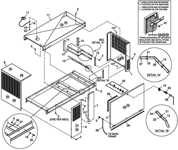 Enclosure C2 Diagram and Parts List for 0053100 (0307V21696 - 5006V21514)(2007) Generac Generator