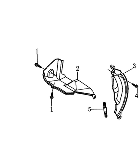 Shrouds Diagram and Parts List for 006412-0  Generac Pressure Washer