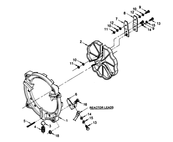 Amperage Selector Switch Diagram and Parts List for 1014-A  Generac Welder
