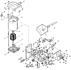 Alternator And Panel Diagram and Parts List for 9010-0  Generac Generator
