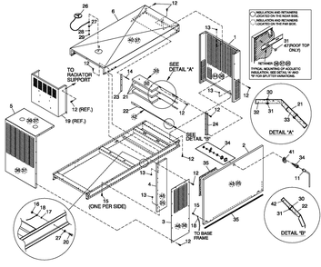 Enclosure C4 Pvt Lbl Diagram and Parts List for BT06030AVSN (4107V24954 - 5207V25933)(2007) Generac Generator