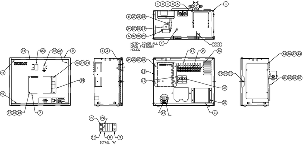 Av R100 1800 Rpm 2.5l 240v Diagram and Parts List for 0052150 (4005V04485)(2005) Generac Generator