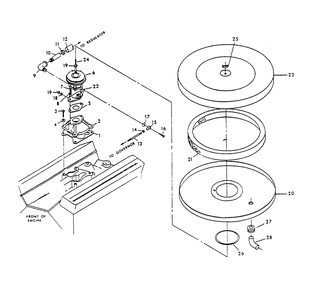 Carburetor Diagram and Parts List for 9300-1  Generac Generator