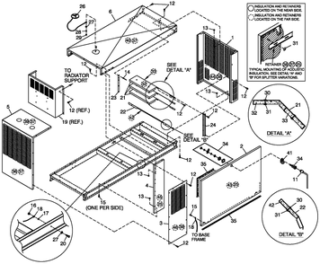 Enclosure C4 Pvt Lbl Diagram and Parts List for BT06030AVSN (4506V20496 - 4606V21098)(2006) Generac Generator
