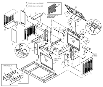Compartment Diagram and Parts List for 0049483 (4082939 - 4101158)(2005) Generac Generator