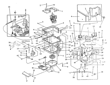 Sheet Metal Diagram and Parts List for 0802-0  Generac Generator