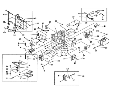 Control Panel Diagram and Parts List for 9739-2  Generac Generator