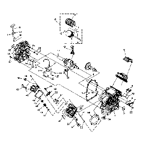 Engine 1 Diagram and Parts List for 006240-0  Generac Generator