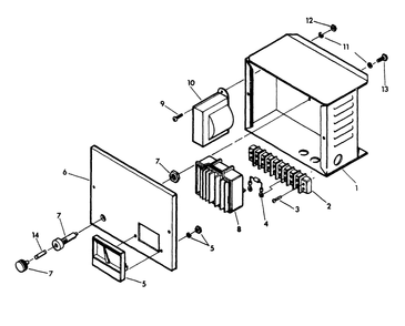 Battery Charger Diagram and Parts List for 9300-4  Generac Generator