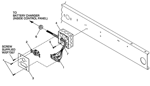 120v/240v Util Conn Iqt Diagram and Parts List for QT05554AVNNA (5667087 - 5693557)(2009) Generac Generator