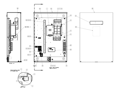 Fig-0 Diagram and Parts List for RTSP400A3  Generac Generator