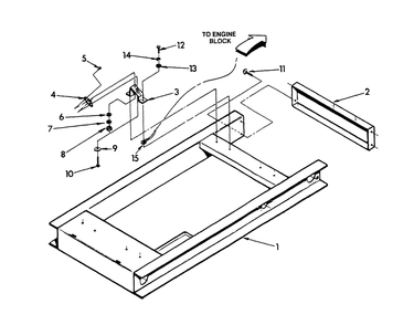 Mounting Base Diagram and Parts List for 9324-3  Generac Generator