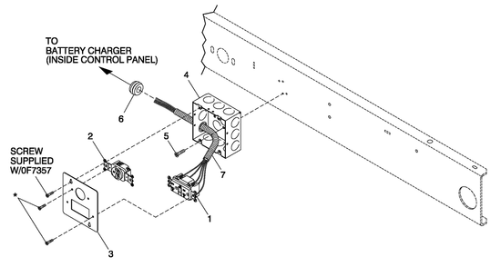 Ev 120v/240v Util Conn Iqt Diagram and Parts List for QT04554ANNNA (4501308 - 4636811)(2006) Generac Generator