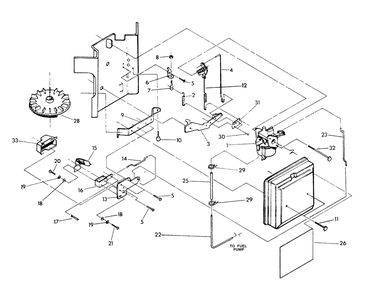 Gasoline Carburetor Diagram and Parts List for 9206-1  Generac Generator