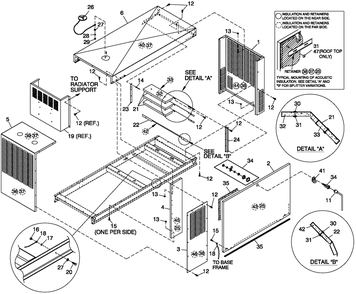 Enclosure C4 Pvt Lbl Diagram and Parts List for CT06030ANAN (1808V27725 - 3806V20150)(2008) Generac Generator