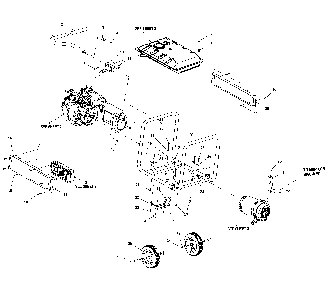 Generator Diagram and Parts List for 5941-1  Generac Generator