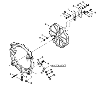 Amperage Selector Switch Diagram and Parts List for 1010-B  Generac Welder