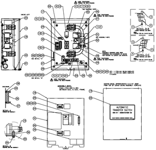 Part Location Diagram of 0G5780D Generac Wire Asm, 2awg 100a 2-P T/S E2a