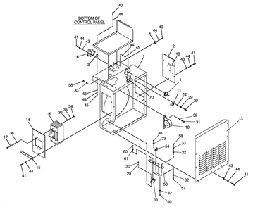 Part Location Diagram of 058710 Generac Transformer 200a To 5a 5va