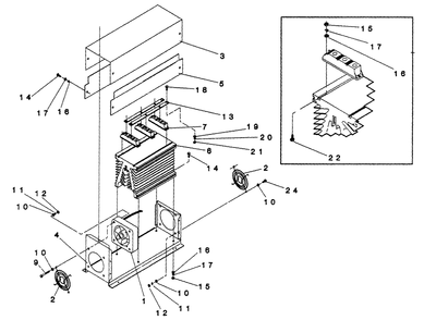Rectifier Module Diagram and Parts List for 0896-1  Generac Generator